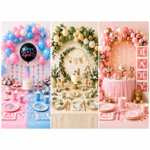 Pack Baby Shower & Gender Reveal clé en main