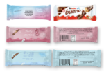 Kinder bueno, produit avec étiquette personnalisée